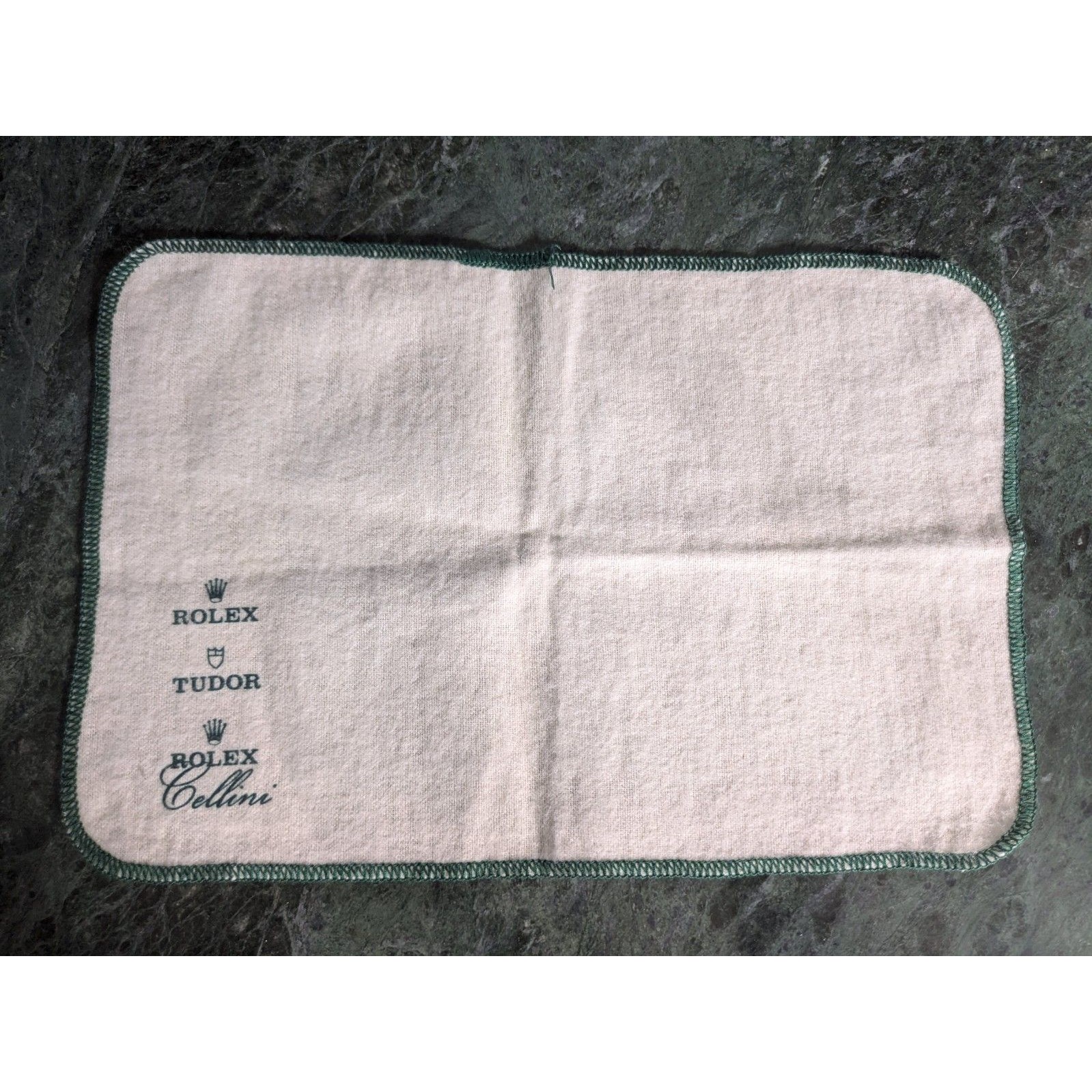 Authentic Rolex Tudor Cellini Polishing Cloth  9 X 6